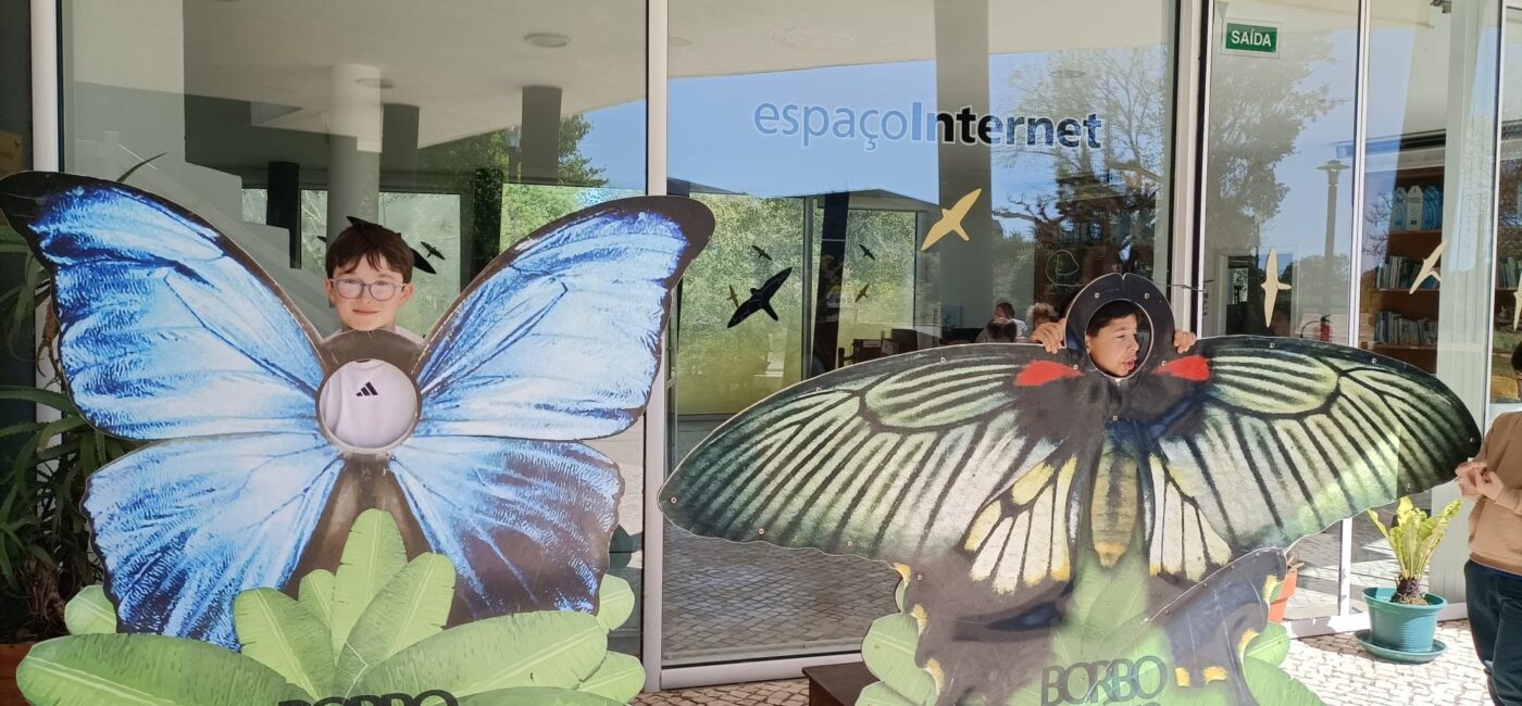 VISITA DE ESTUDO AO PARQUE AMBIENTAL DE SANTA MARGARIDA E BORBOLETÁRIO_5.ºANO_março de 2026 VISITA DE ESTUDO AO PARQUE AMBIENTAL DE SANTA MARGARIDA E BORBOLETÁRIO_5.ºANO_março de 2026